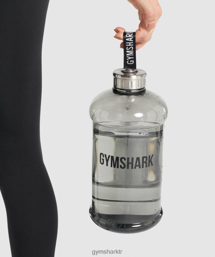 74 oz su şişesi 8H4J021110 Gymshark Aksesuarlar üniseks siyah