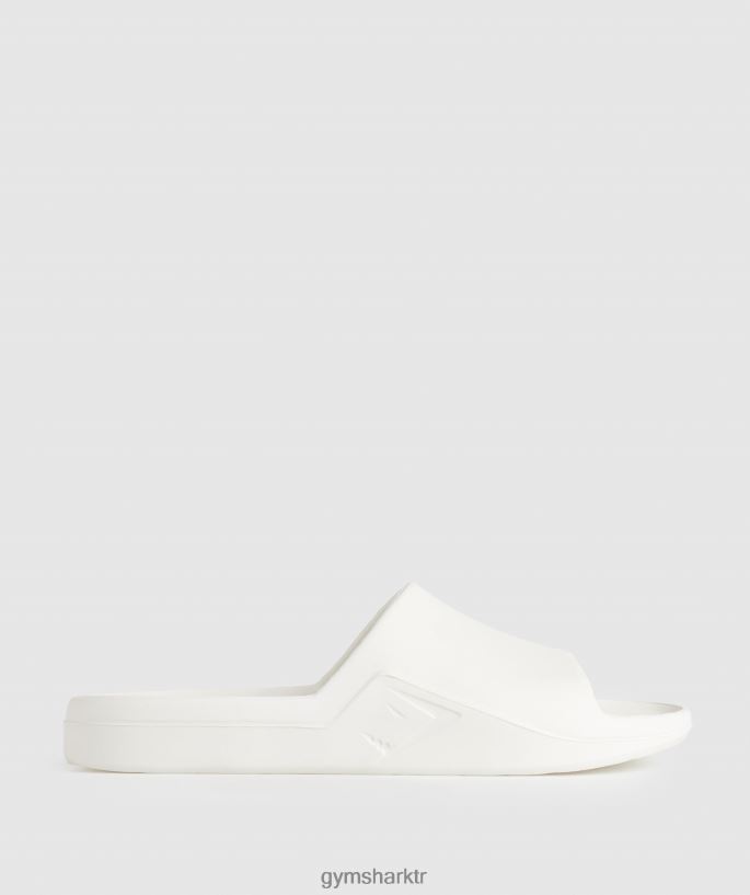 dinlenme günü slaytları 8H4J021063 Gymshark Aksesuarlar üniseks Beyaz kapalı