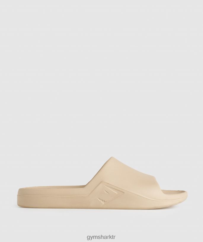 dinlenme günü slaytları 8H4J021067 Gymshark Aksesuarlar üniseks kızarmış kahverengi