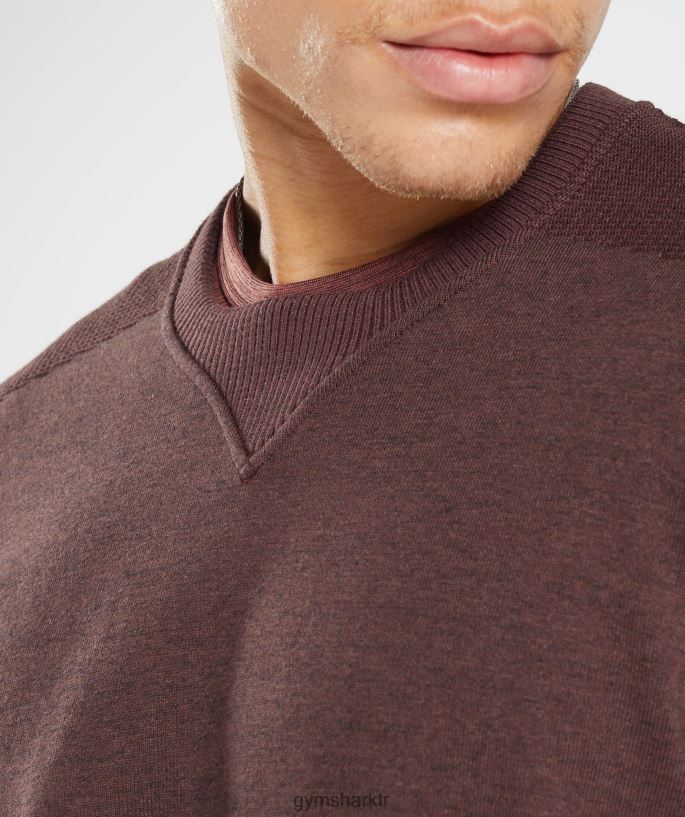 mürettebatı geri almak 8H4J02839 Gymshark Giyim erkekler kiraz kahverengi marn