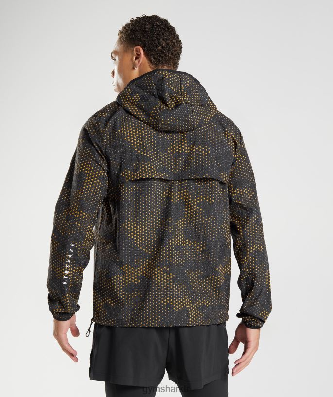 spor rüzgarlık 8H4J02810 Gymshark Giyim erkekler zerdeçal sarısı