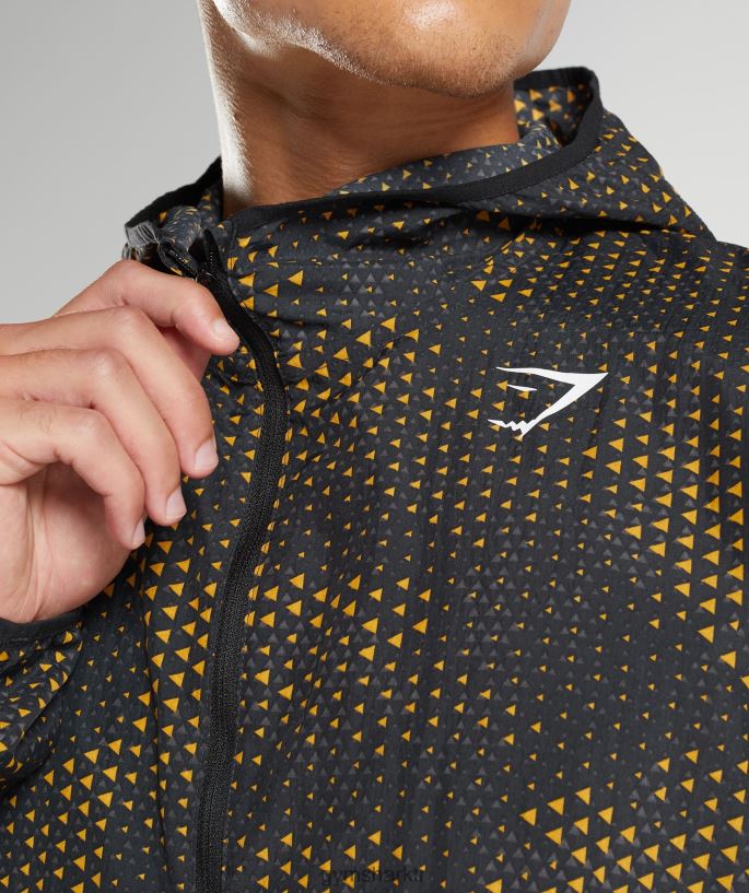 spor rüzgarlık 8H4J02810 Gymshark Giyim erkekler zerdeçal sarısı
