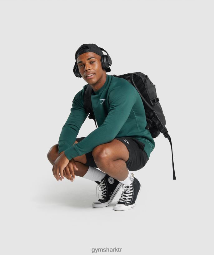 sorguç şort 8H4J02514 Gymshark Giyim erkekler siyah