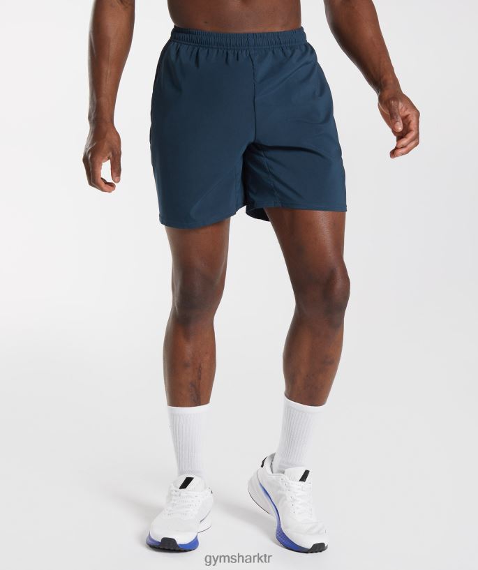 varış şortu 8H4J02533 Gymshark Giyim erkekler Donanma