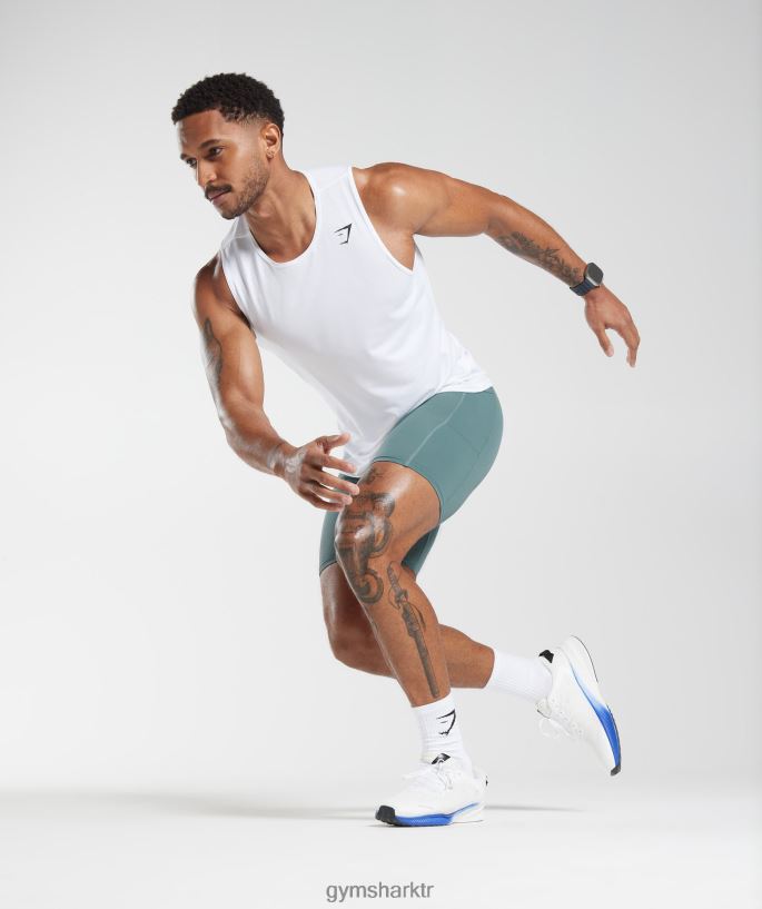 kontrol içlik şortu 8H4J021031 Gymshark Giyim erkekler gök gürültüsü mavisi