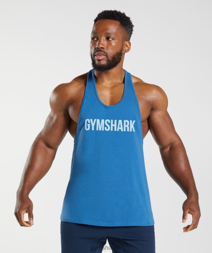 apollo kirişi 8H4J02978 Gymshark Giyim erkekler göl kenarı mavisi