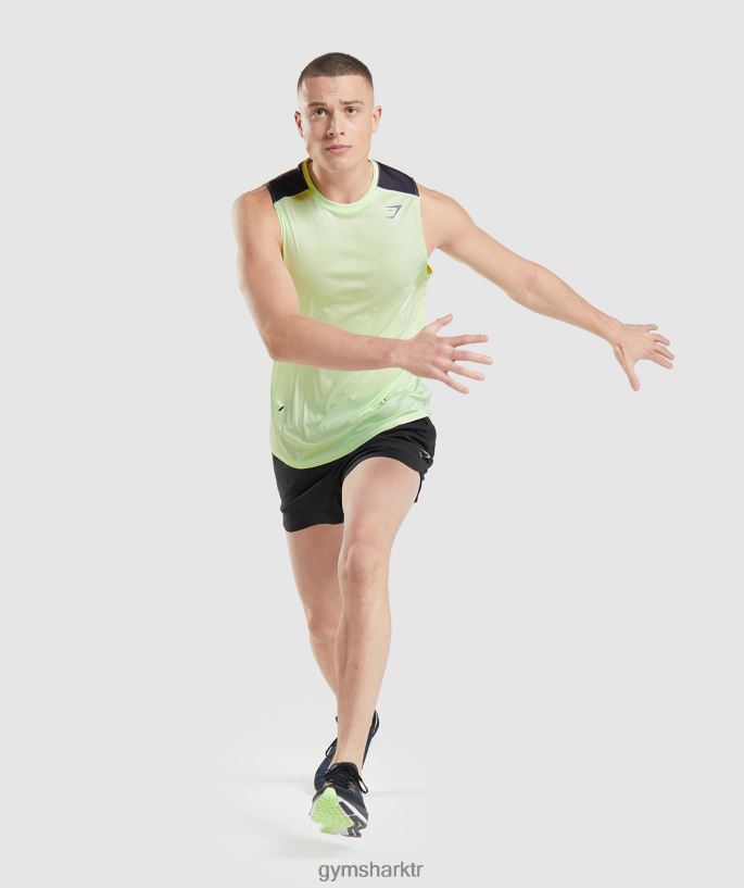 hız geliştirme tankı 8H4J02909 Gymshark Giyim erkekler salatalık yeşili