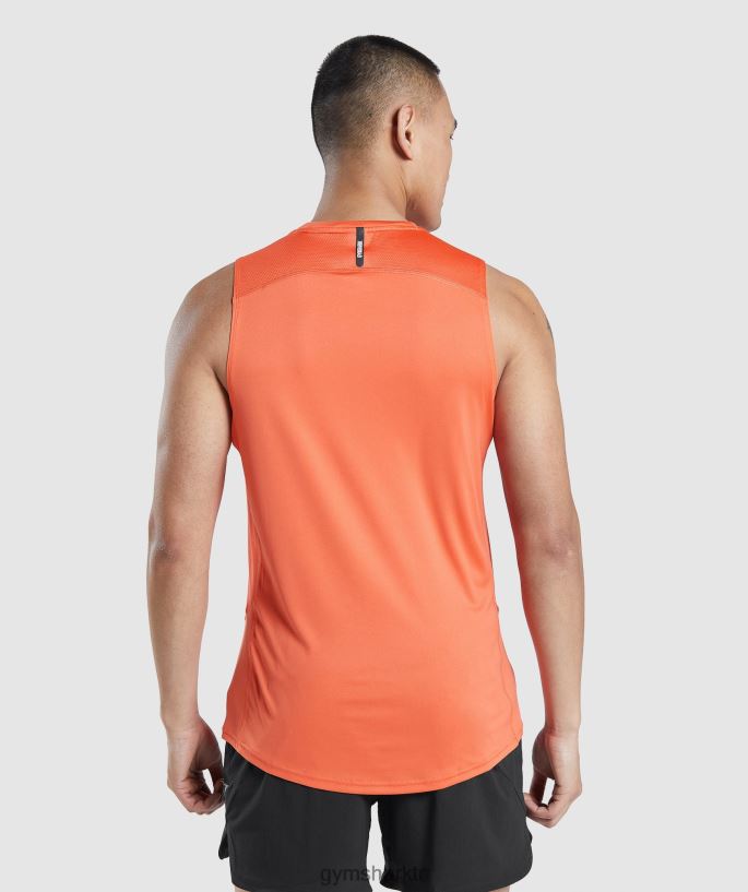 hız geliştirme tankı 8H4J02928 Gymshark Giyim erkekler papaya portakalı
