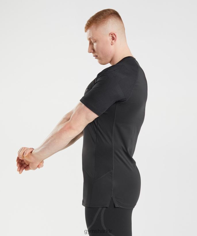 315 tişört 8H4J02722 Gymshark Giyim erkekler siyah