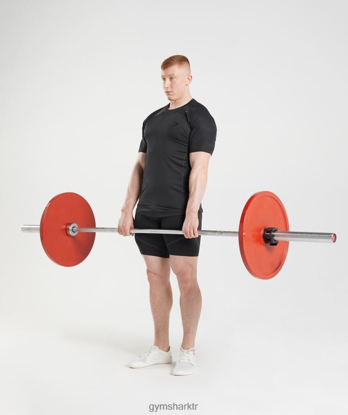 315 tişört 8H4J02722 Gymshark Giyim erkekler siyah