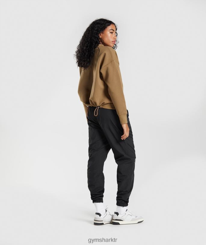 ter ekibini geri al 8H4J02396 Gymshark Giyim kadınlar su birikintisi kahverengi