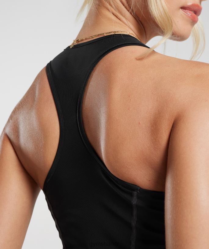 spor elbise 8H4J0231 Gymshark Giyim kadınlar siyah