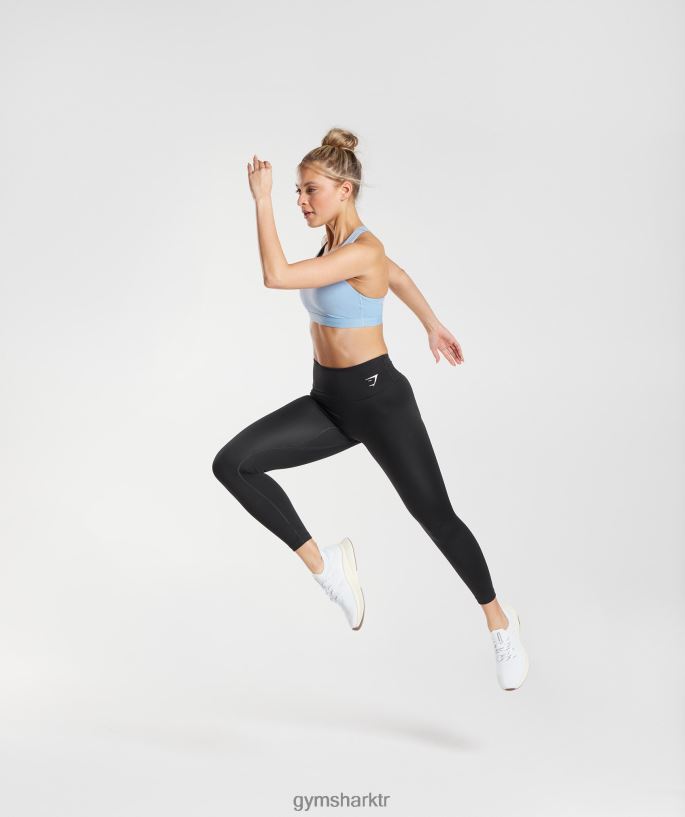 çapraz spor sutyeni 8H4J02150 Gymshark Giyim kadınlar sörf mavisi