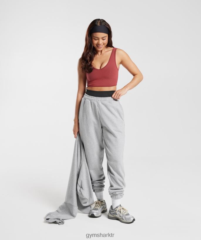 dinlenme günü dikişsiz bralet 8H4J02171 Gymshark Giyim kadınlar nar kırmızısı