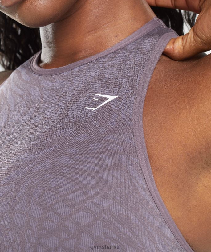 hayvan dikişsiz spor sütyenini uyarla 8H4J02188 Gymshark Giyim kadınlar vahşi | misk leylak