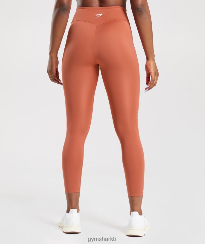 eğitim tayt 8H4J02304 Gymshark Giyim kadınlar hurma kırmızısı