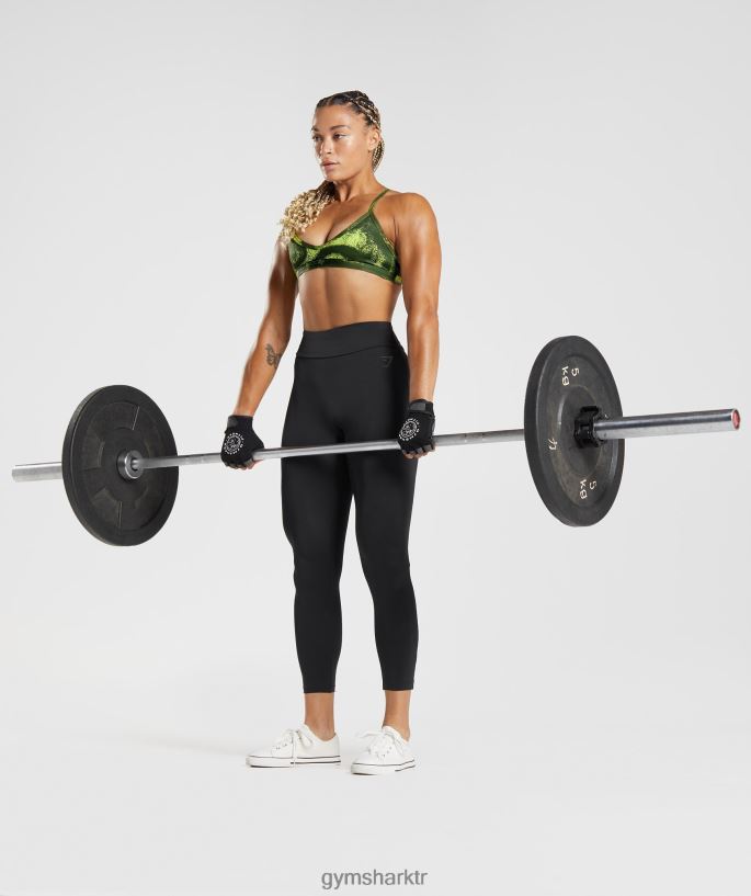 gs power orjinal tayt 8H4J02269 Gymshark Giyim kadınlar siyah