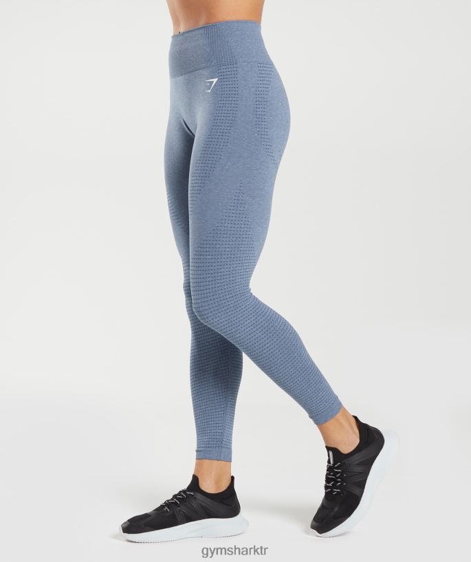 hayati dikişsiz 2.0 tayt 8H4J02276 Gymshark Giyim kadınlar akşam mavisi marn