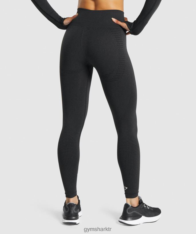 hayati dikişsiz 2.0 tayt 8H4J02288 Gymshark Giyim kadınlar siyah marn